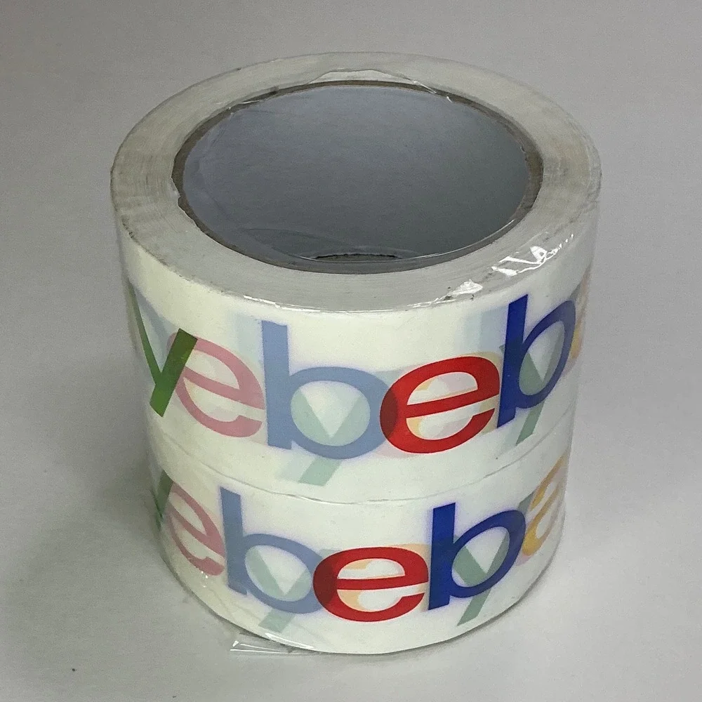 eBay White Multi-Color Packing Tape Shipping Supplies 10 Rolls Bulk Reseller